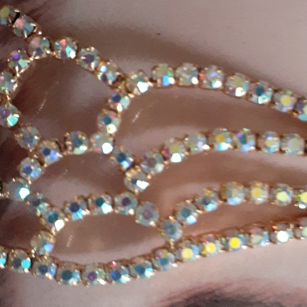 💞Elegant Rhinestone Mask - Picture 2 of 5